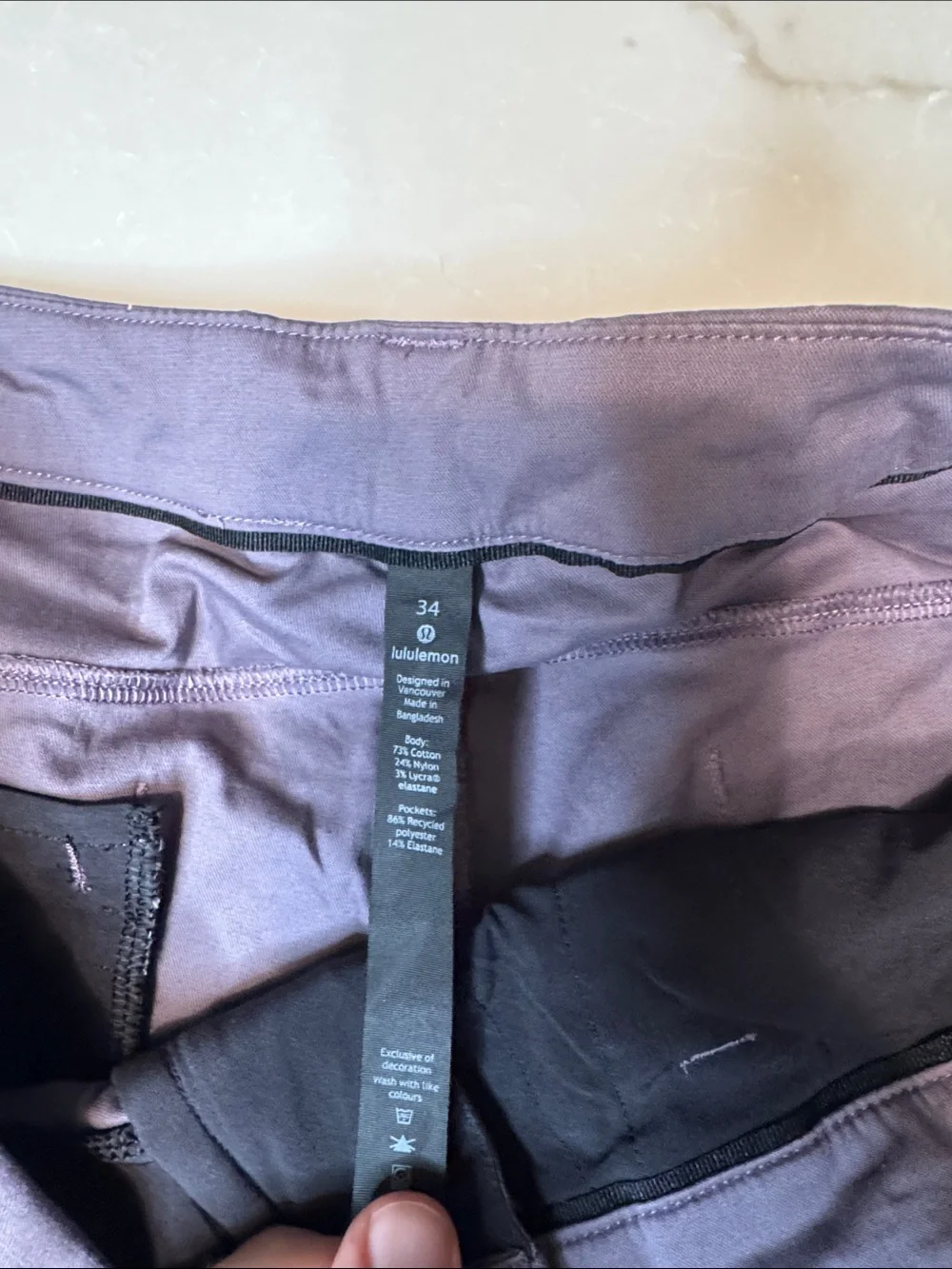 lululemon athletica purple abc